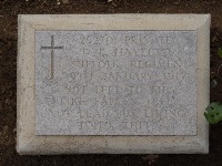 Struma Military Cemetery - Haylett, George Edward